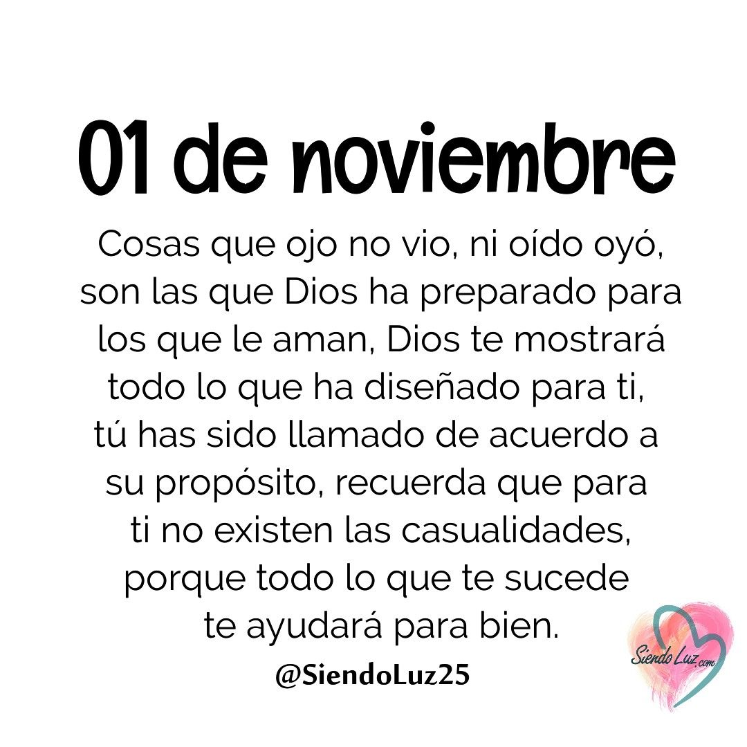 Celebra El Primer De Noviembre Con Estas Frases Inspiradoras