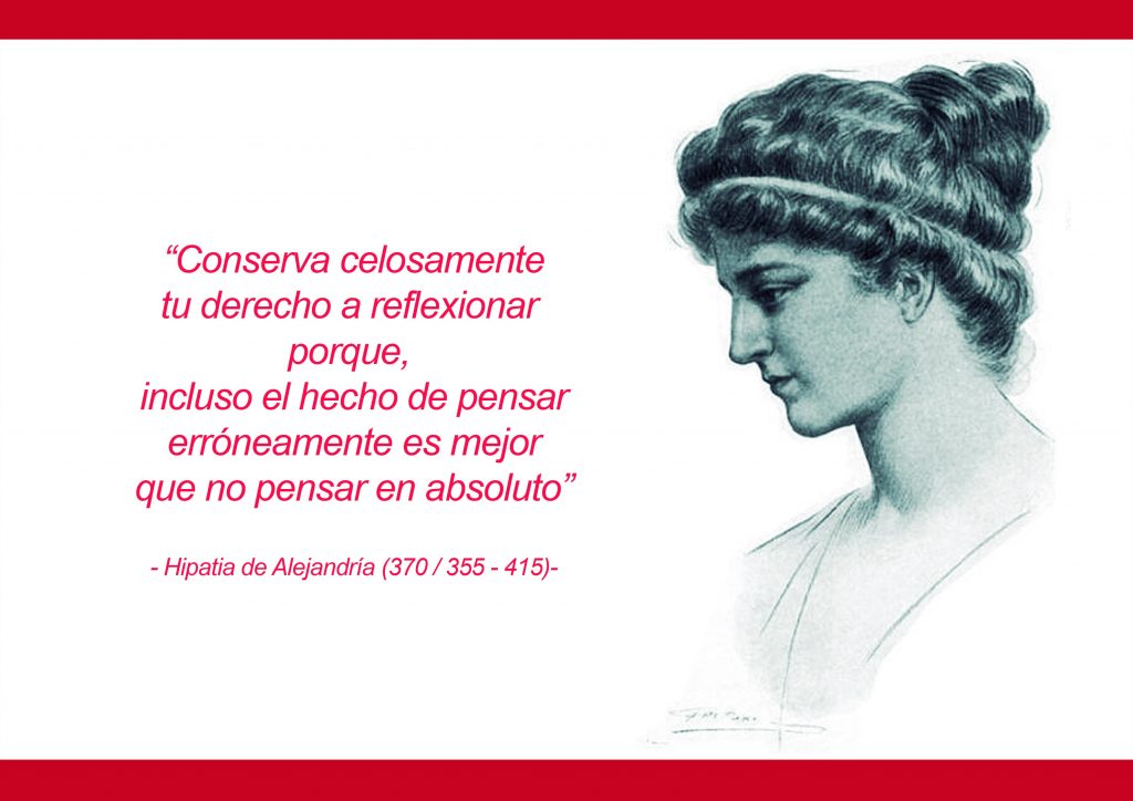 40 frases de Hipatia: empoderamiento para liberar la mente