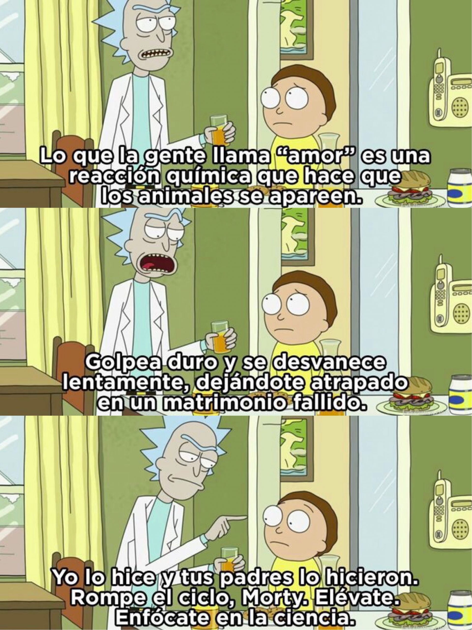 ¡divertirse Con Las 44 Mejores Frases De Rick Y Morty 