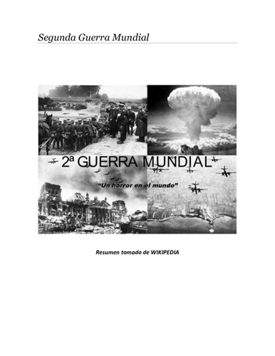 8. Segunda Guerra Mundial (1939-1945)