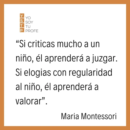 Frases De Maria Montessori