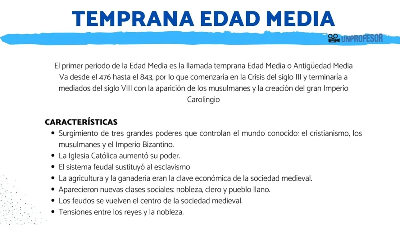 La Edad Media Temprana